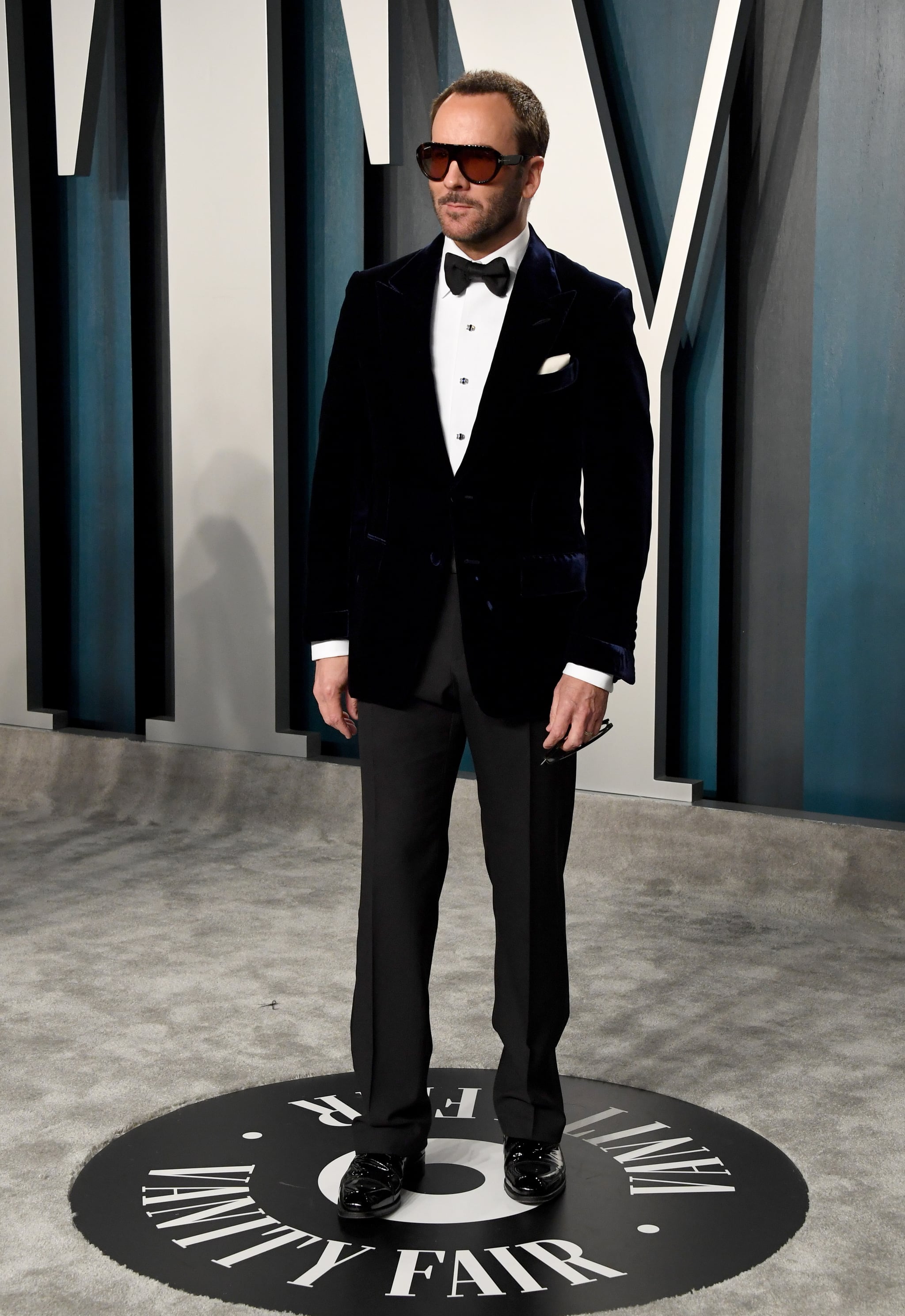 Tom Ford at the Vanity Fair Oscars Afterparty 2020