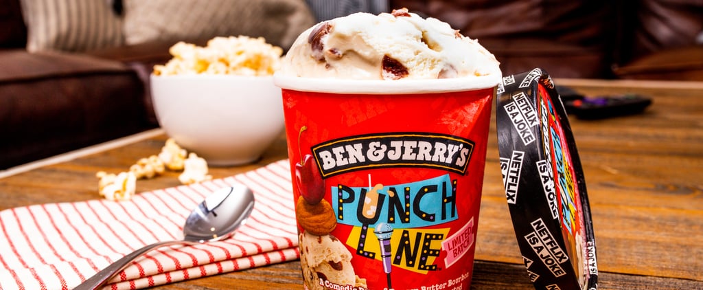 Ben & Jerry's Punch Line Flavor With Brown-Butter Bourbon