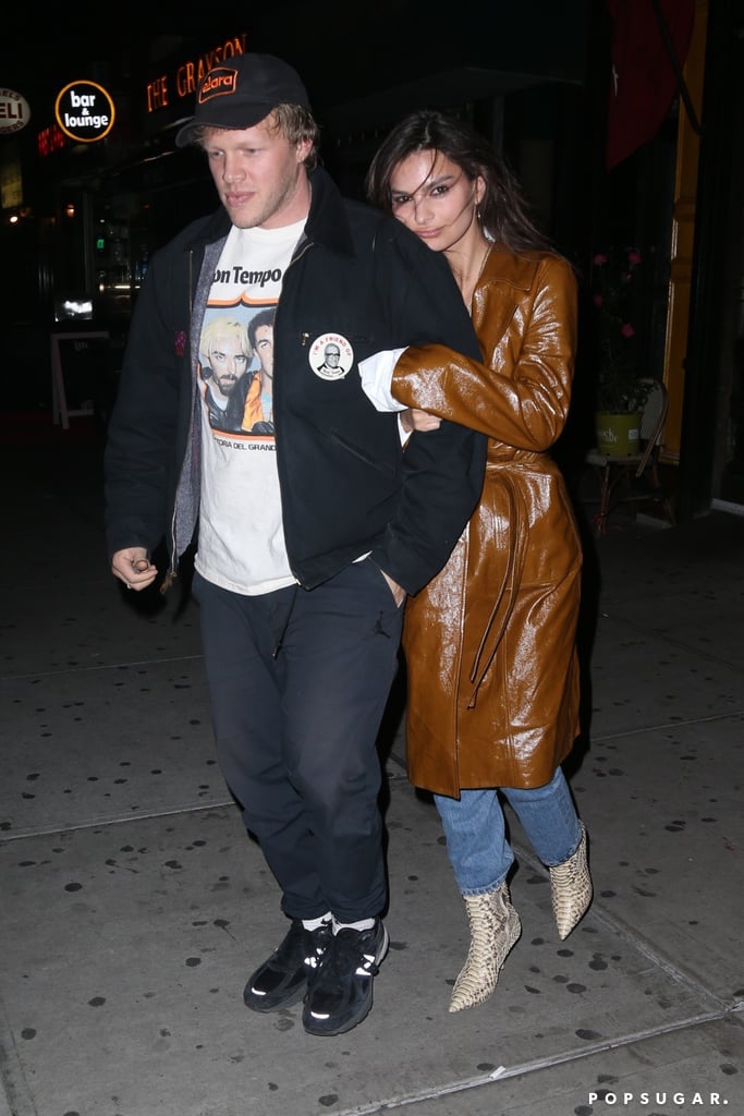 Emily Ratajkowski's Yeezy Snakeskin Boots