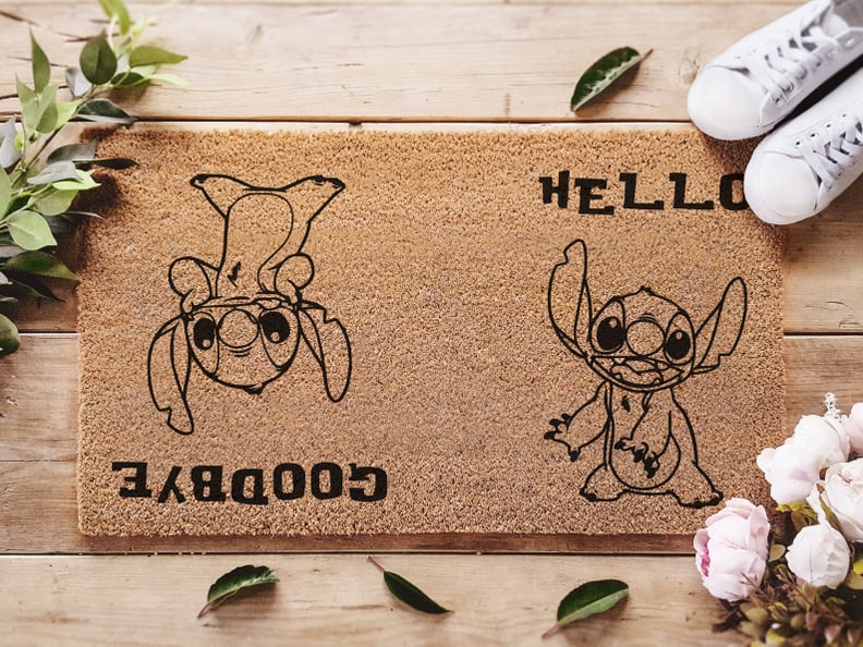 Stitch "Hello, Goodbye" Doormat