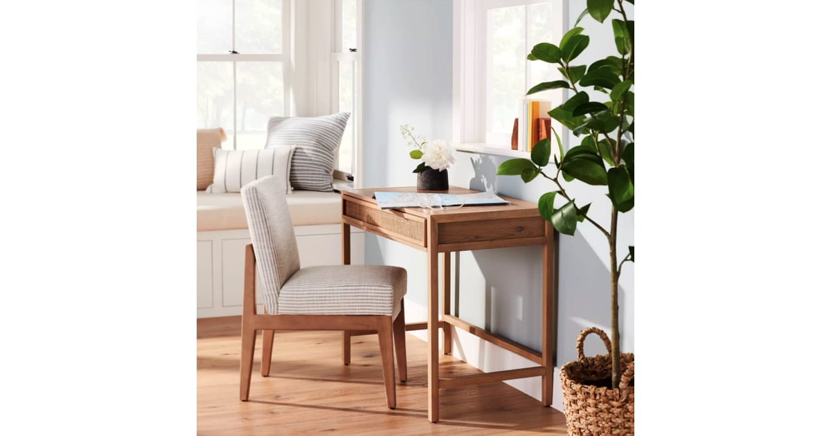 Office Hours Wood Cane Transitional Writing Desk Um Target