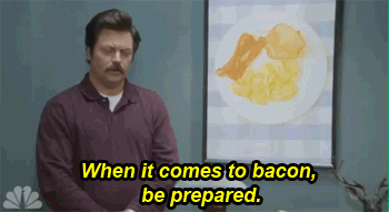 No, but Really, a Deep Love of Bacon