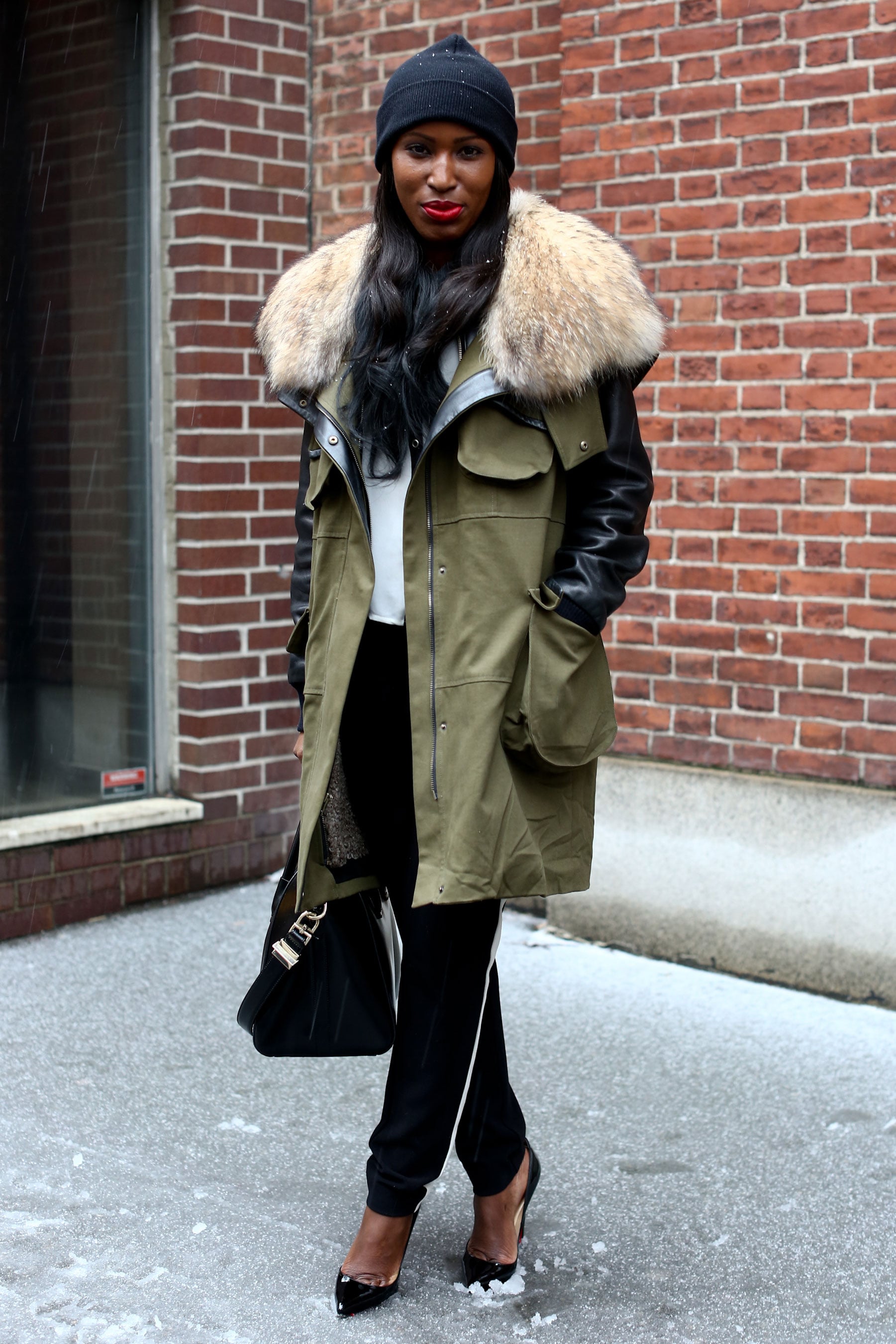 Are those patent-leather heels we spy? | Snow Problem! 33 Blizzard ...