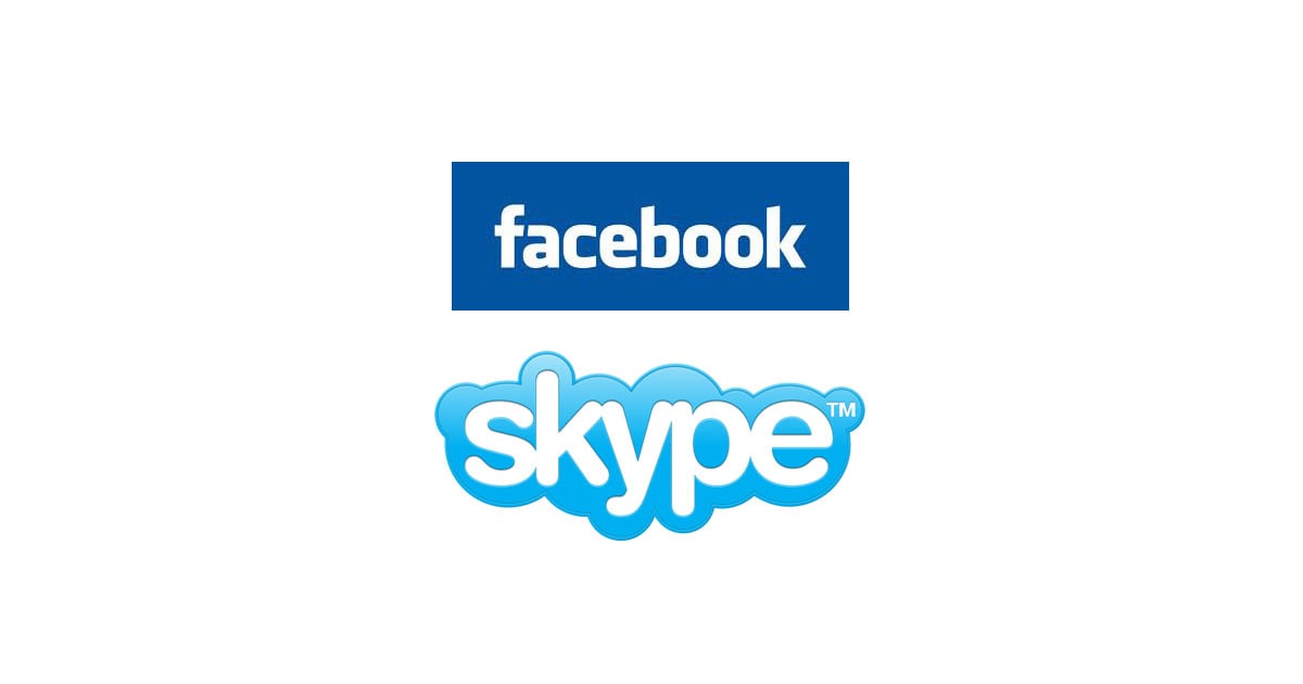 Facebook And Skype Partnering Popsugar Tech
