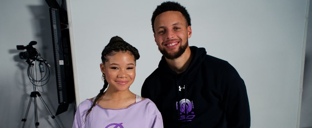 Storm Reid and Steph Curry's New Under Armour Shoes Are Empowering Girls With Every Step