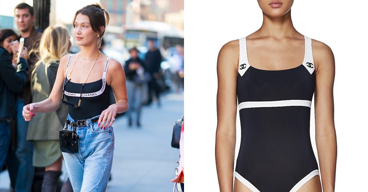 Chanel vintage one cheap piece swimsuit