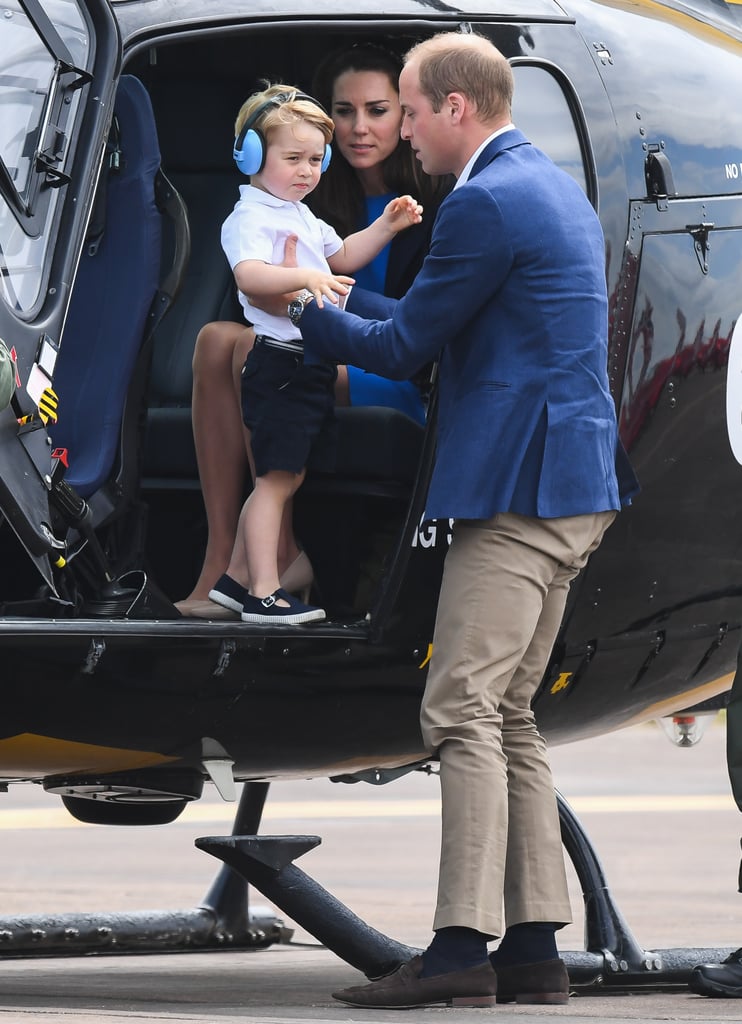 Prince George Helicopter Pictures July 2016