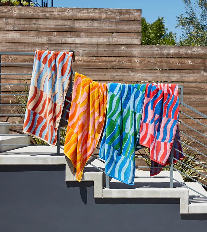 Best Absorbent Extra-Large Towel: Wave Runner Beach Towel