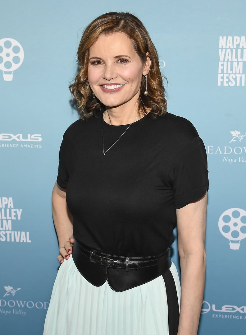 Geena Davis in Real Life