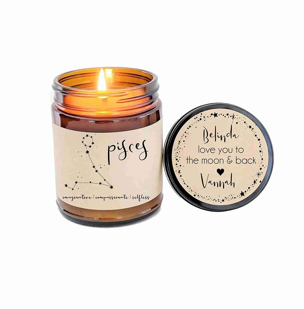 Pisces Zodiac Candle