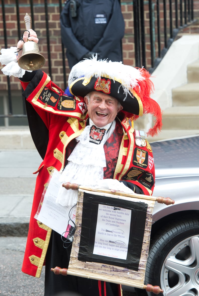 A Town Crier Announces the Birth to All of London