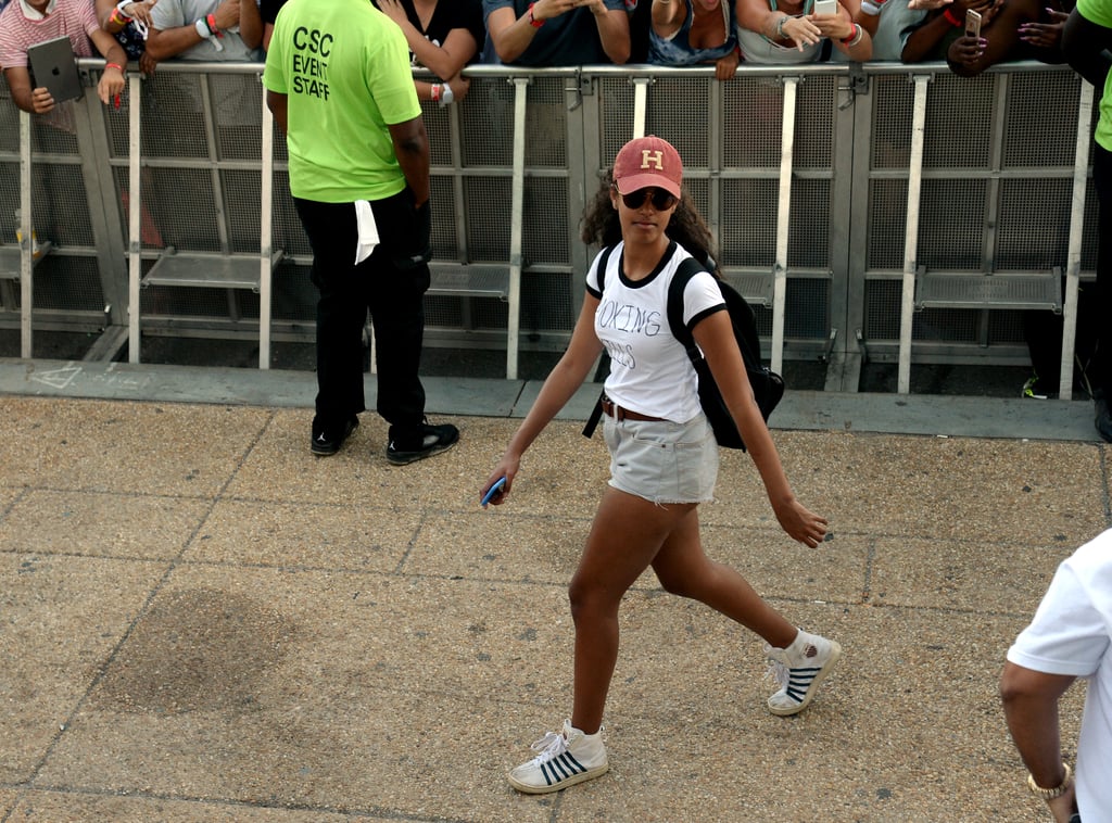 Malia Obama at the Made in America Festival 2016