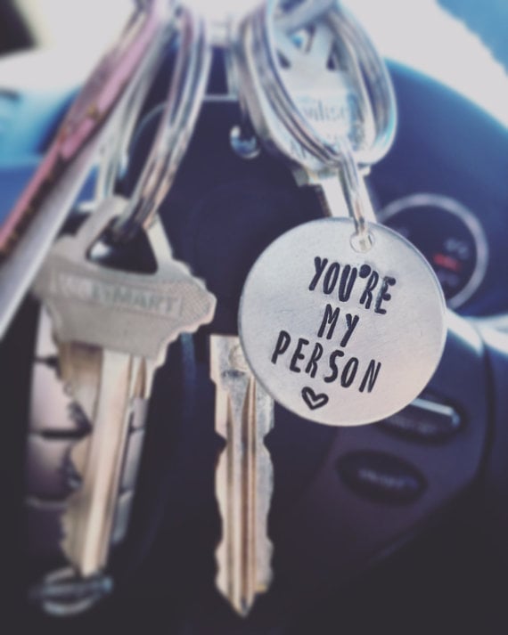 "You're My Person" Grey's Anatomy Keychain