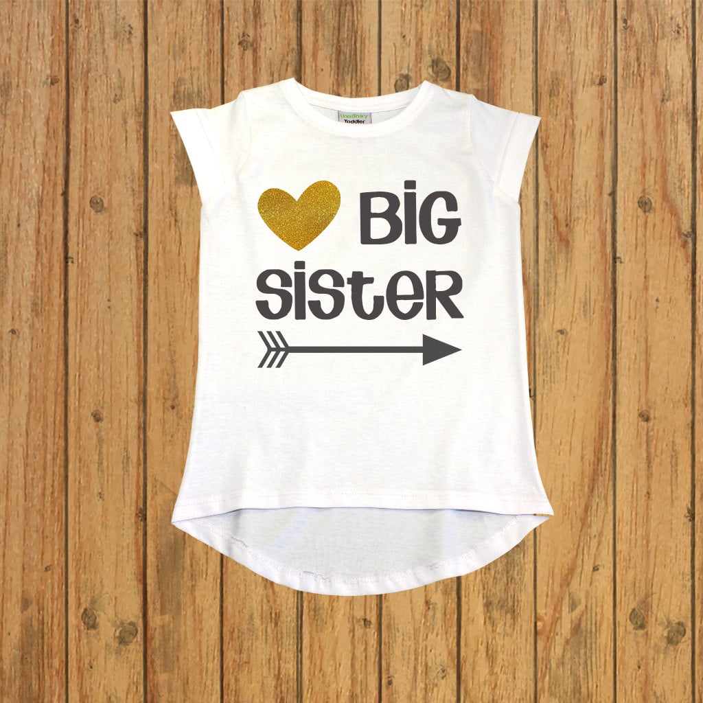 Big Sister Glitter Shirt