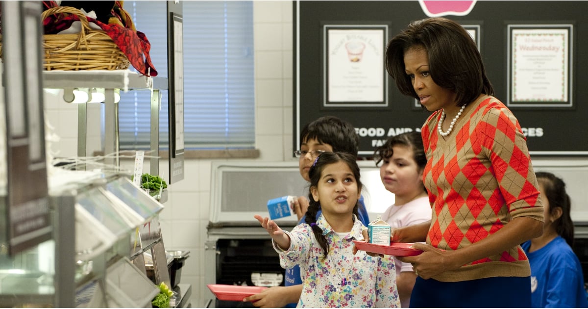 Students Tweet Lunch Photos to Michelle Obama | POPSUGAR Tech