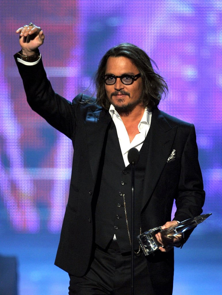 Pictures of Johnny Depp at 2011 People's Choice Awards ...