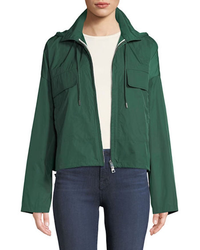 Theory Cropped Raincoat