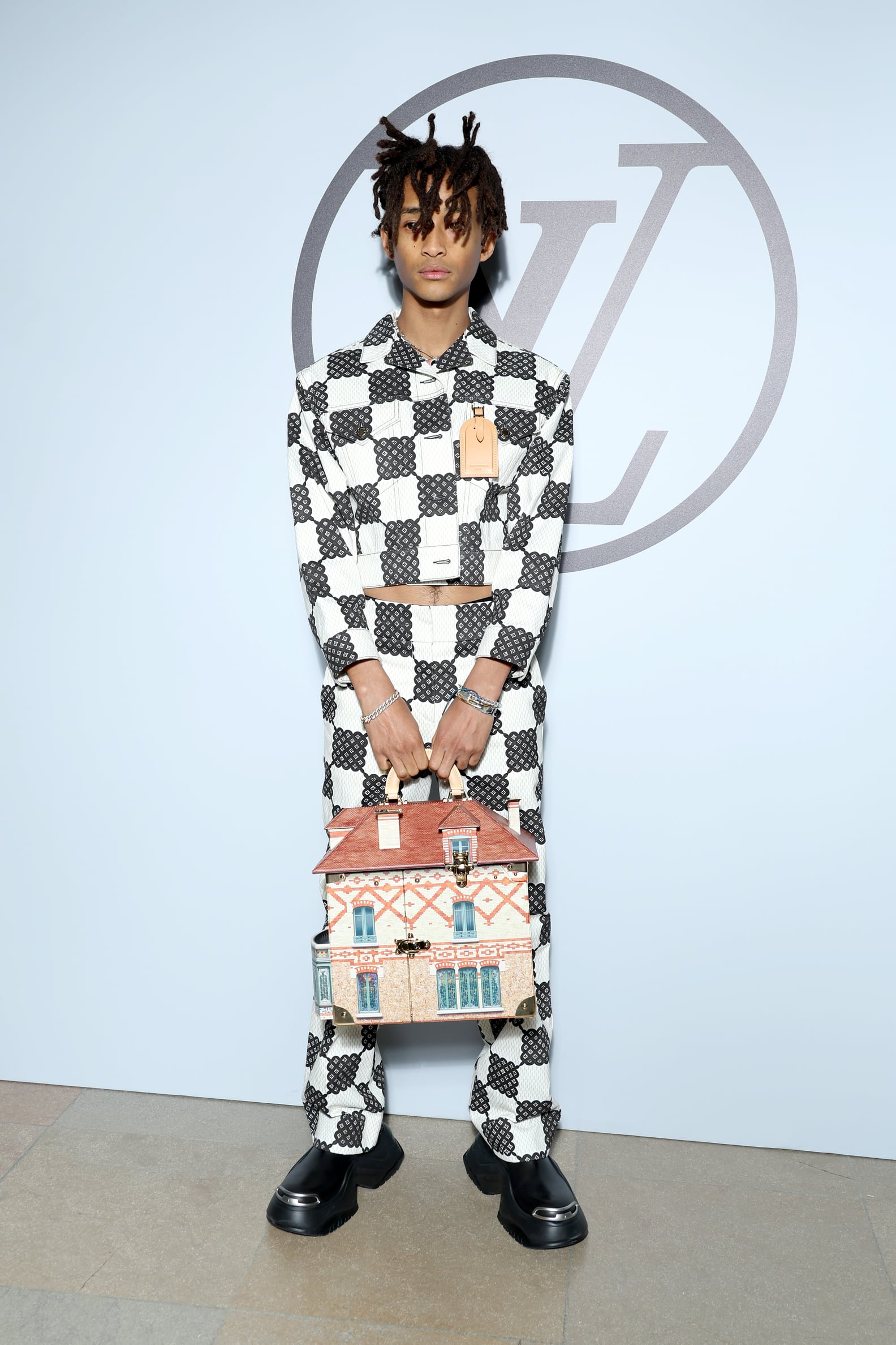 Jaden Smith's Louis Vuitton Dollhouse Bag at Fall 2023 Show POPSUGAR