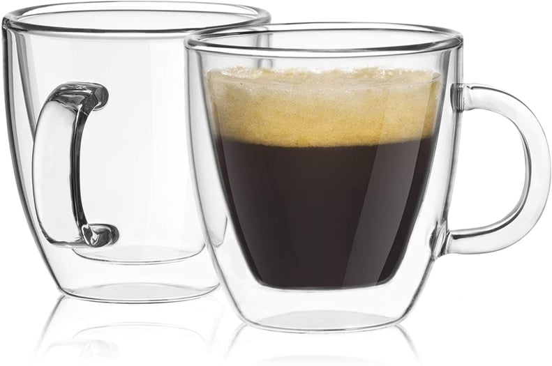Stylish Mugs: JoyJolt Savor Double Wall Insulated Glasses Espresso Mugs
