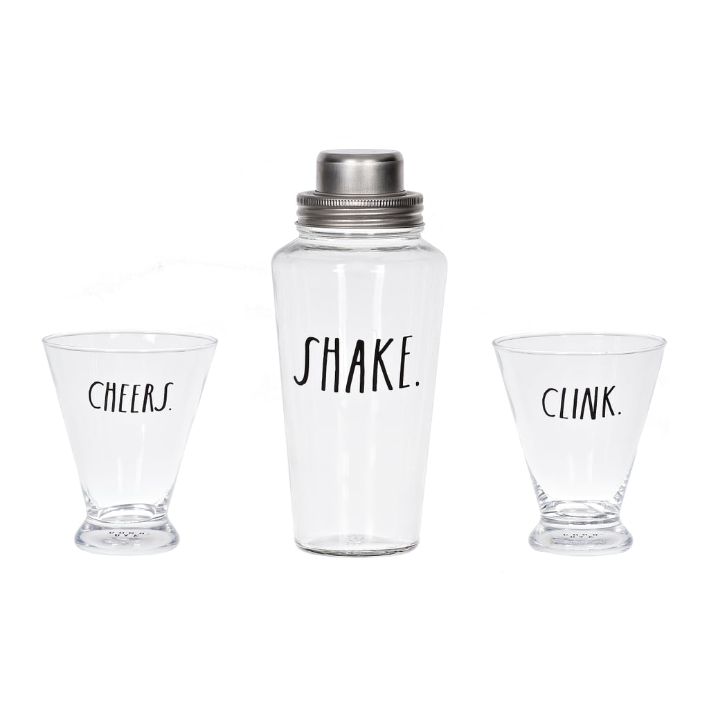Cocktail Shaker With Glasses