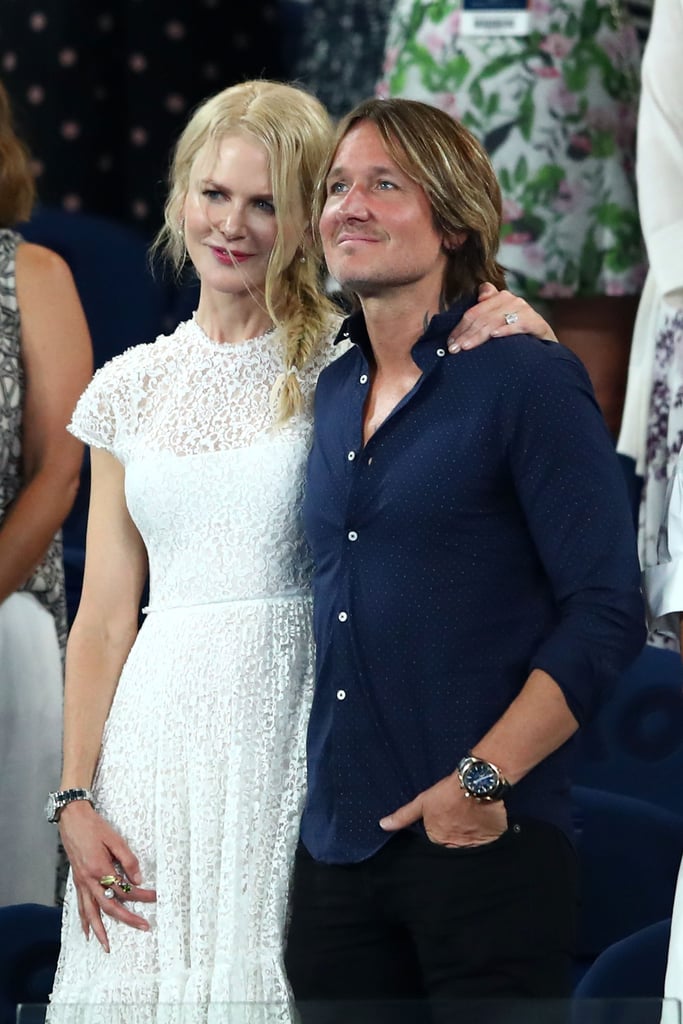 Nicole Kidman and Keith Urban at the Australian Open 2019