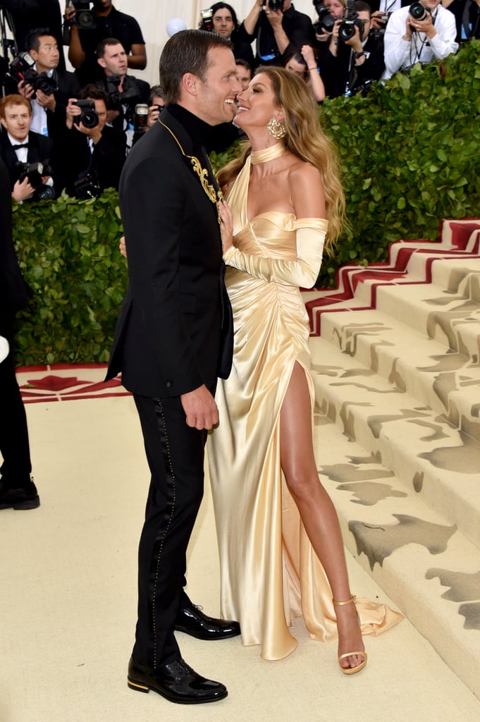 Gisele Bündchen and Tom Brady at the 2018 Met Gala | POPSUGAR Celebrity ...