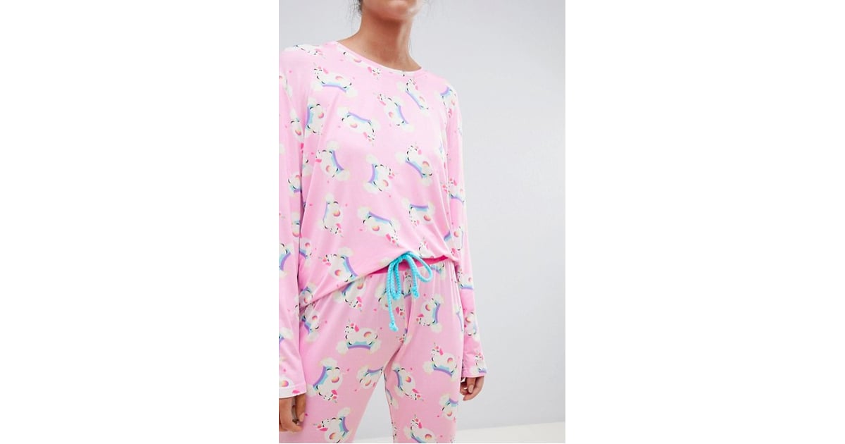 Chelsea Peers Magic Unicorn Rainbow Pajama Set Pajama Gifts for Her