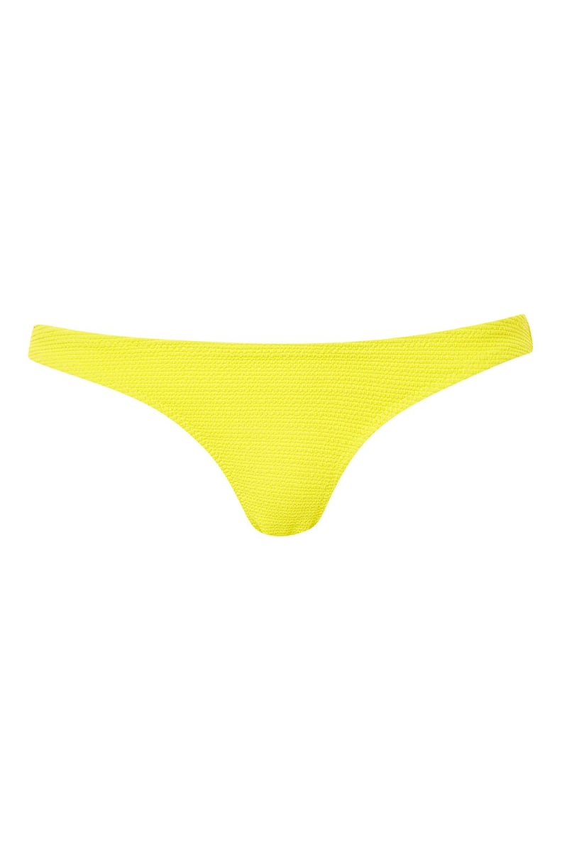 Lea Michele Black and Yellow Bikini | POPSUGAR Fashion