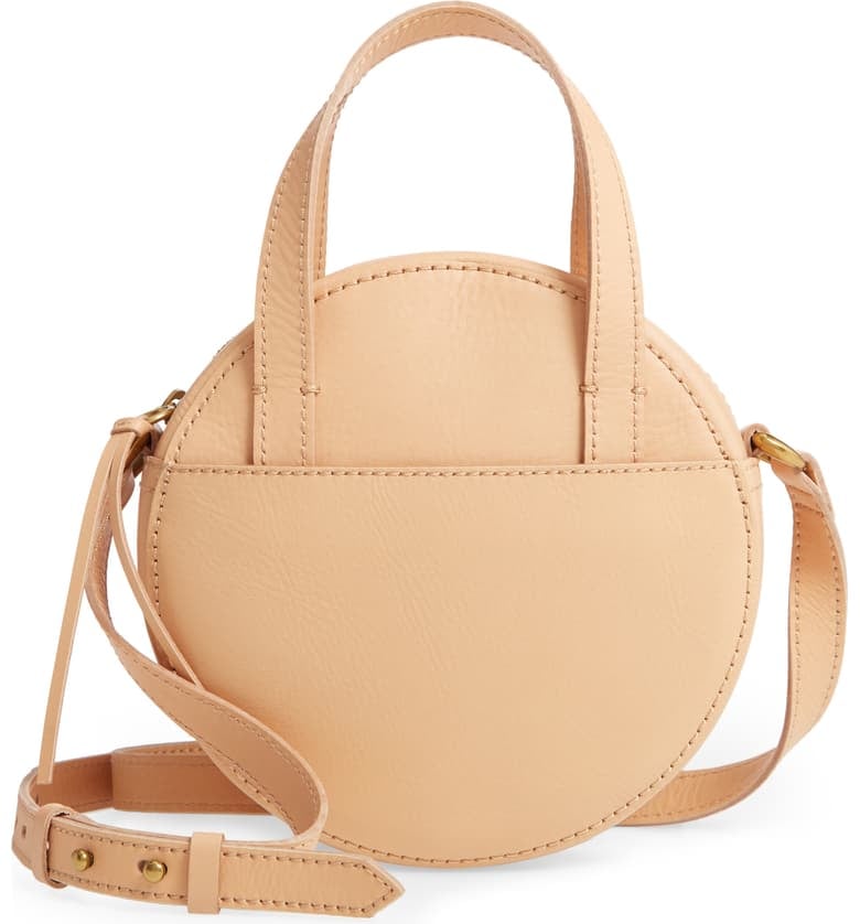 Madewell Juno Circle Leather Crossbody Bag