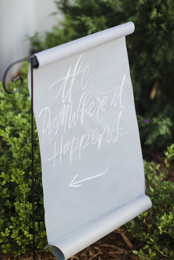 Hamilton-Inspired Wedding