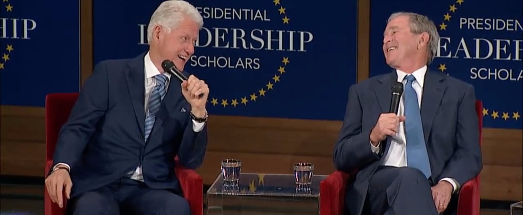 George W. Bush and Bill Clinton Friendship