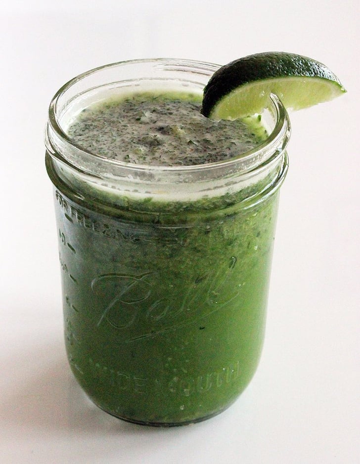 Detox Green Smoothie Keto Smoothie Recipes POPSUGAR Fitness Photo 7