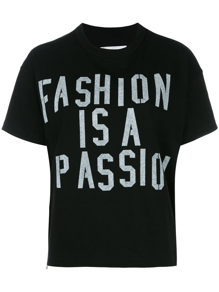 Sacai Slogan Tee