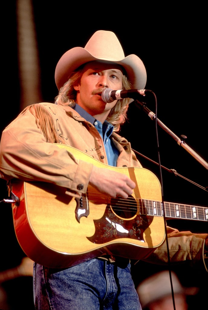 Alan Jackson in 1990 Country Singers Then and Now