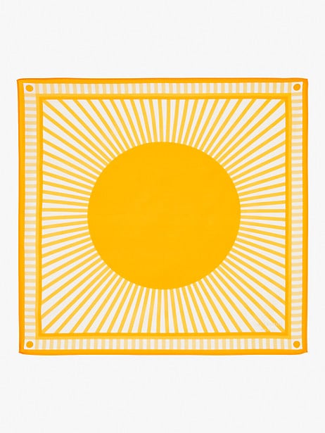 Bold and Bright: Kate Spade New York Graphic Sun Cotton Silk Bandana