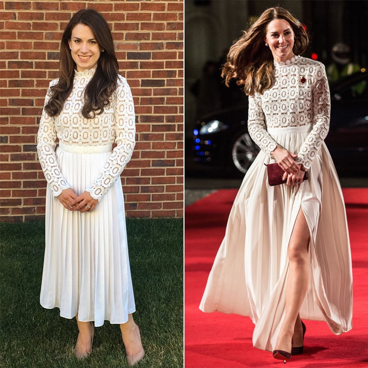 Kates Self Portrait Dress Kate Middleton Fans Copy Outfits On
