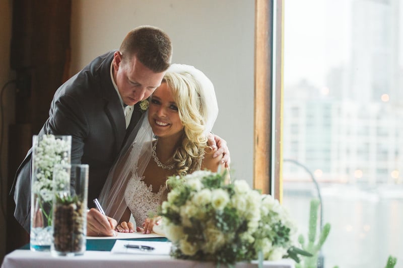 Rainy Wedding in Vancouver