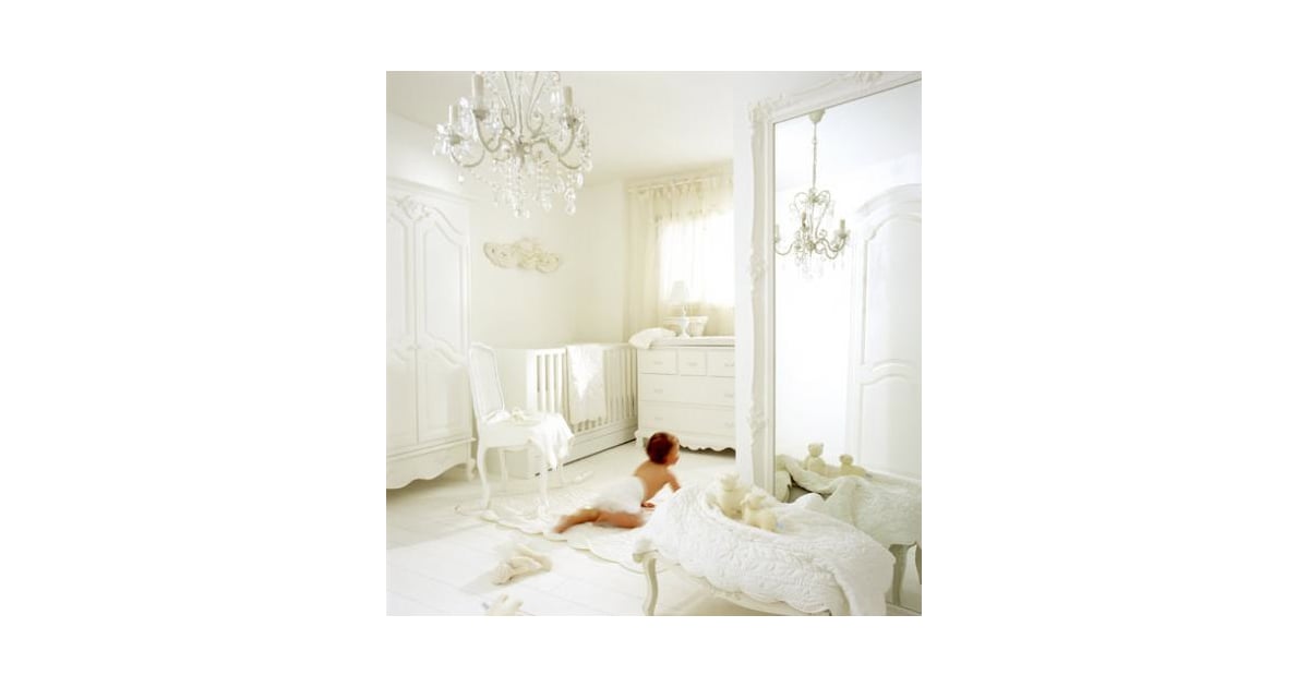 Elegant Ivory Nursery Girls Rooms and Nurseries Pictures POPSUGAR