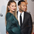 Chrissy Teigen Shows Off Her Baby Bump in the Ultimate Mermaid Dress