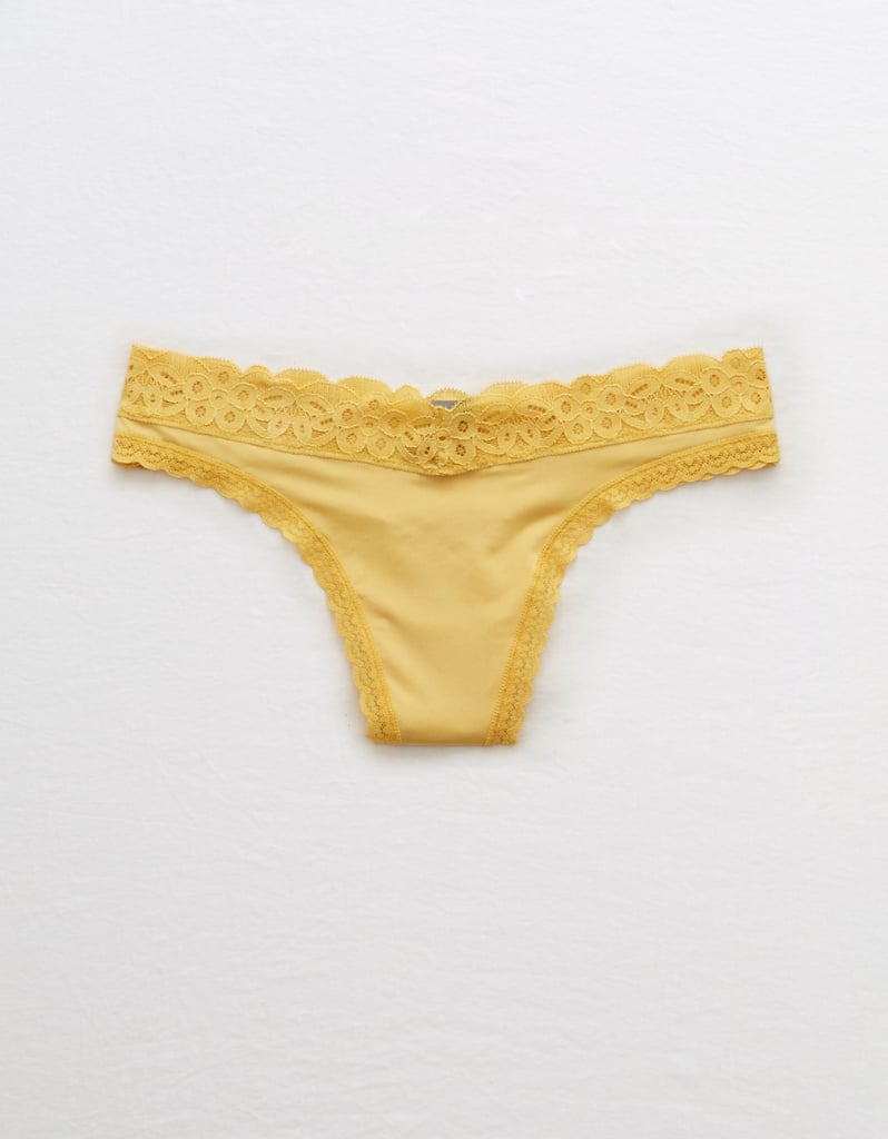 Aerie Shine Thong Undie New Year's Eve Underwear Color Meaning