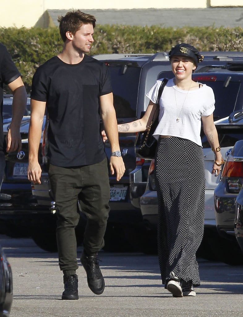 Miley Cyrus and Patrick Schwarzenegger Show PDA | Pictures