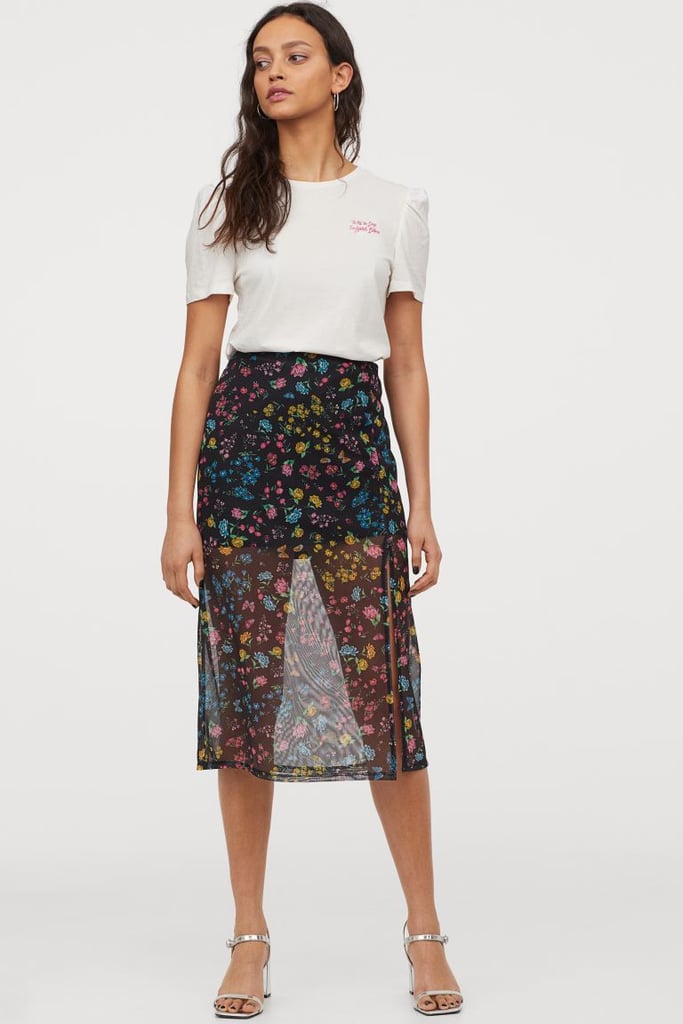 H&M Mesh Skirt | H&M x To All the Boys I've Loved Before Collection ...