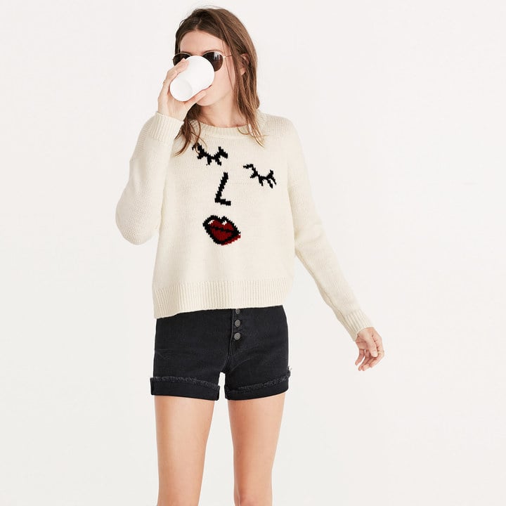 Madewell Making Faces Pullover Sweater