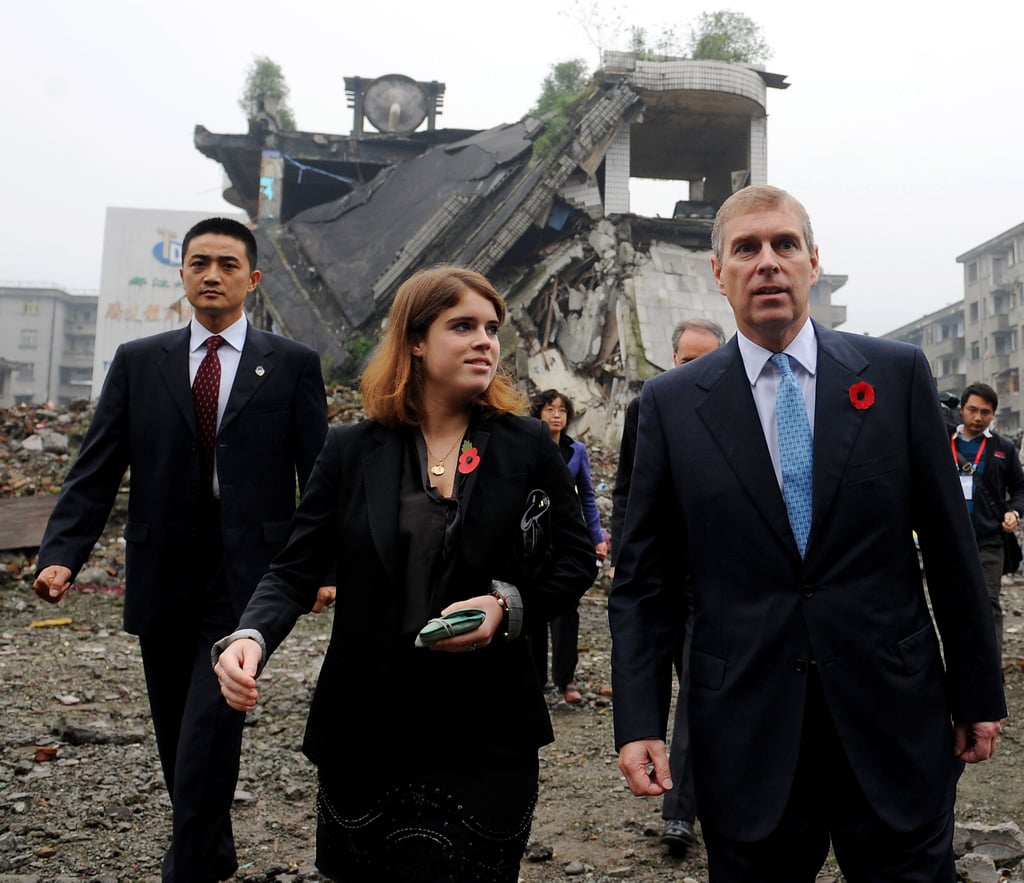 Princess Eugenie and Prince Andrew Visit China in 2008