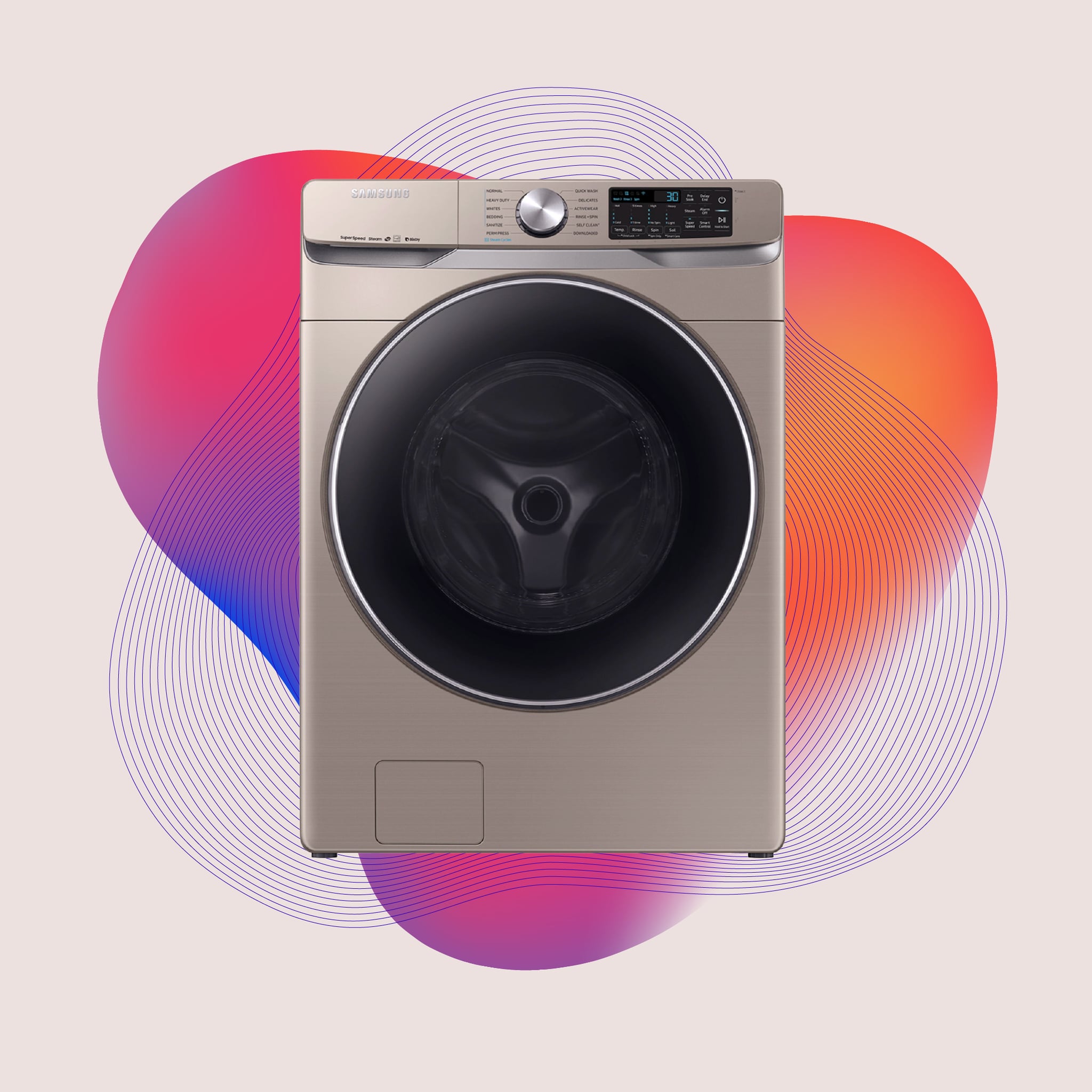 Smart Front Load Washer with Super Speed Smart Front Load Washer with Super Speed