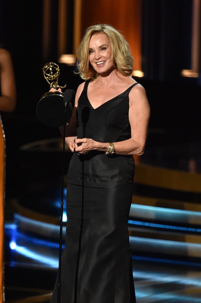 Jessica Lange got a lot of applause when she won her award.