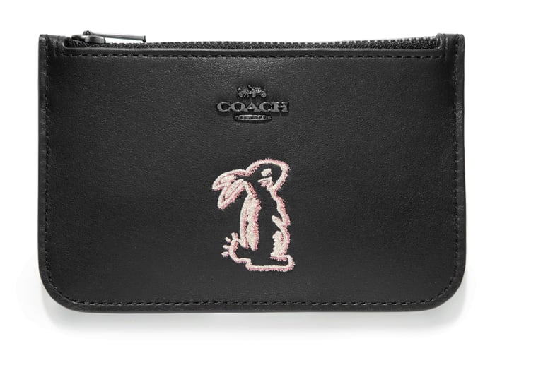 Coach x Selena Zip Card Case With Bunny