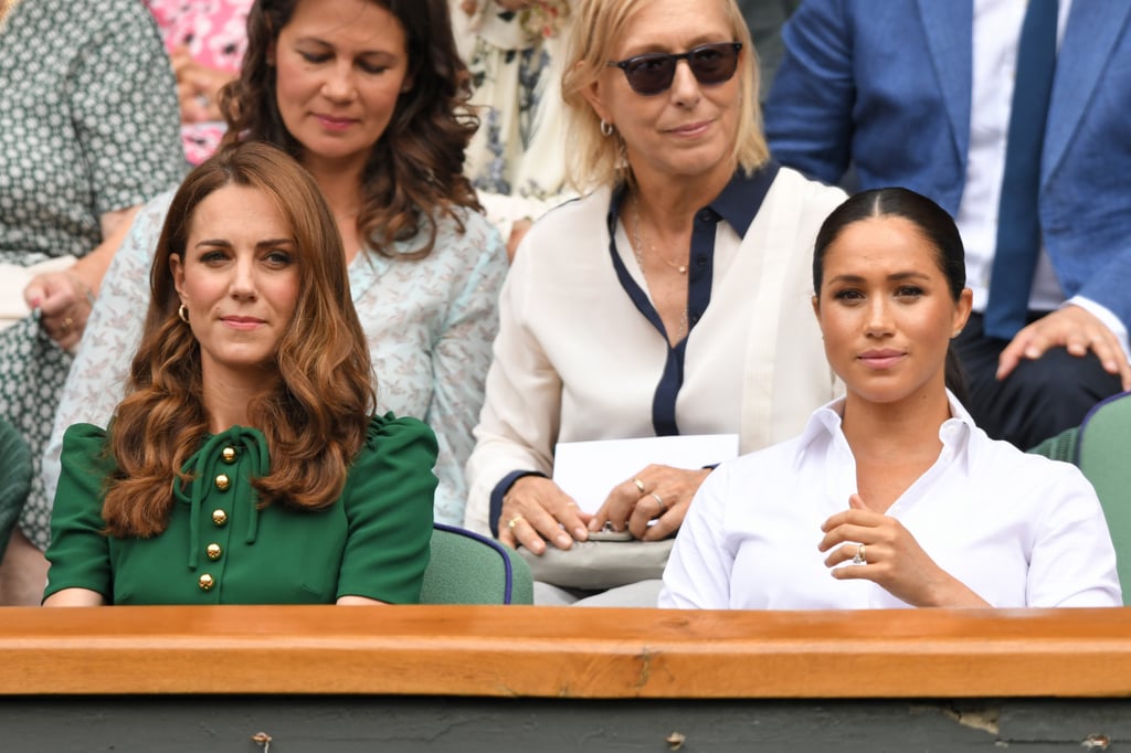 Meghan Markle and Kate Middleton at Wimbledon 2019 Pictures