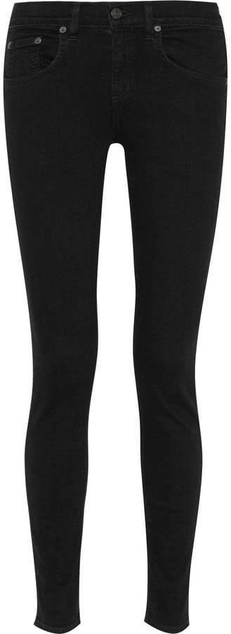 Rag & Bone High-Rise Skinny Jeans ($185)