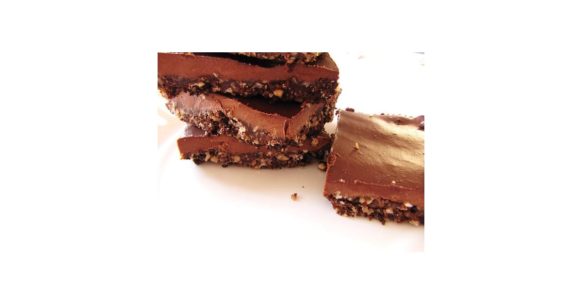 Raw Vegan Fudge Brownies Healthy NoBake Dessert Recipes POPSUGAR